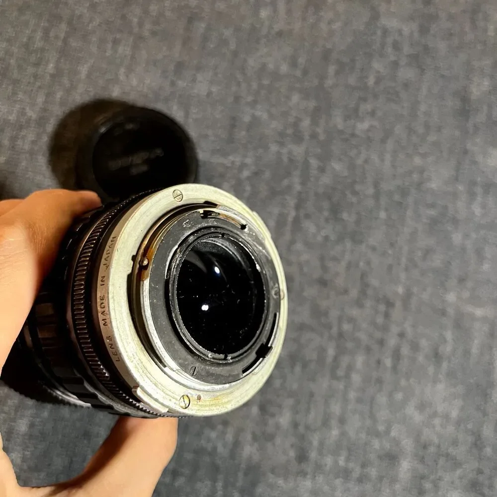 Lot of 2 Olympus OM-System Zuiko Auto-S 50mm f/1.4 and 75-150mm f/4 *Untested*